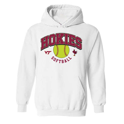 Virginia Tech - NCAA Softball : Emma Kavanagh - Fashion Shersey Hooded Sweatshirt-0
