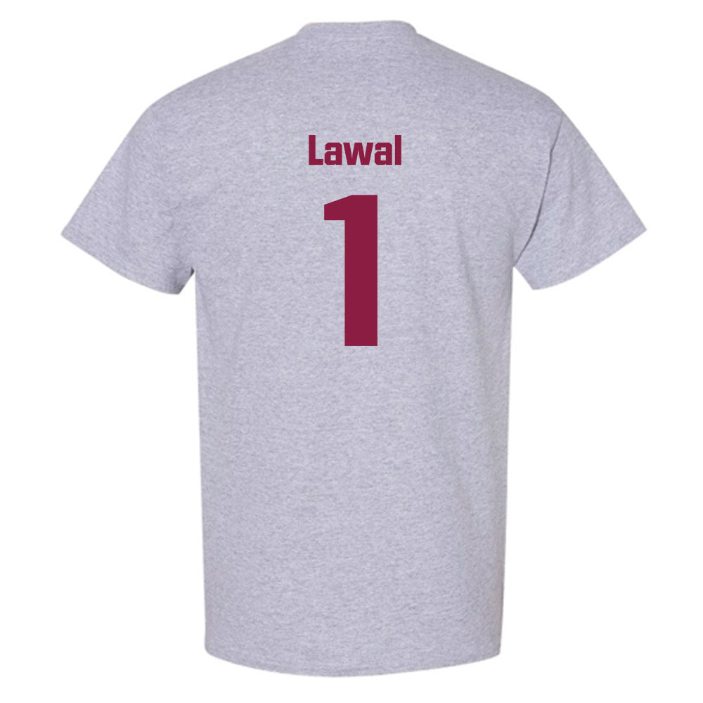 Virginia Tech - NCAA Men's Basketball : Tobi Lawal - Fashion Shersey T-Shirt-1