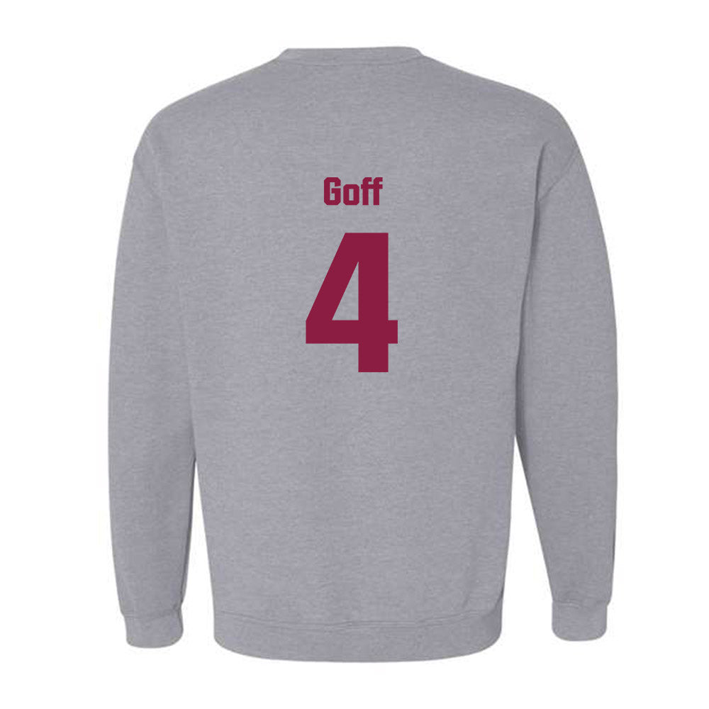 Virginia Tech - NCAA Women's Basketball : Natalee Goff - Fashion Shersey Crewneck Sweatshirt-1