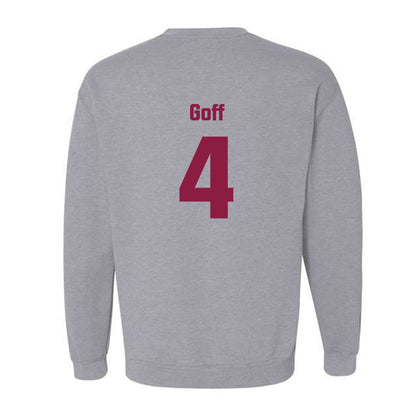 Virginia Tech - NCAA Women's Basketball : Natalee Goff - Fashion Shersey Crewneck Sweatshirt-1
