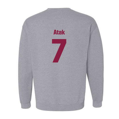 Virginia Tech - NCAA Men's Basketball : Kuol Atak - Fashion Shersey Crewneck Sweatshirt-1