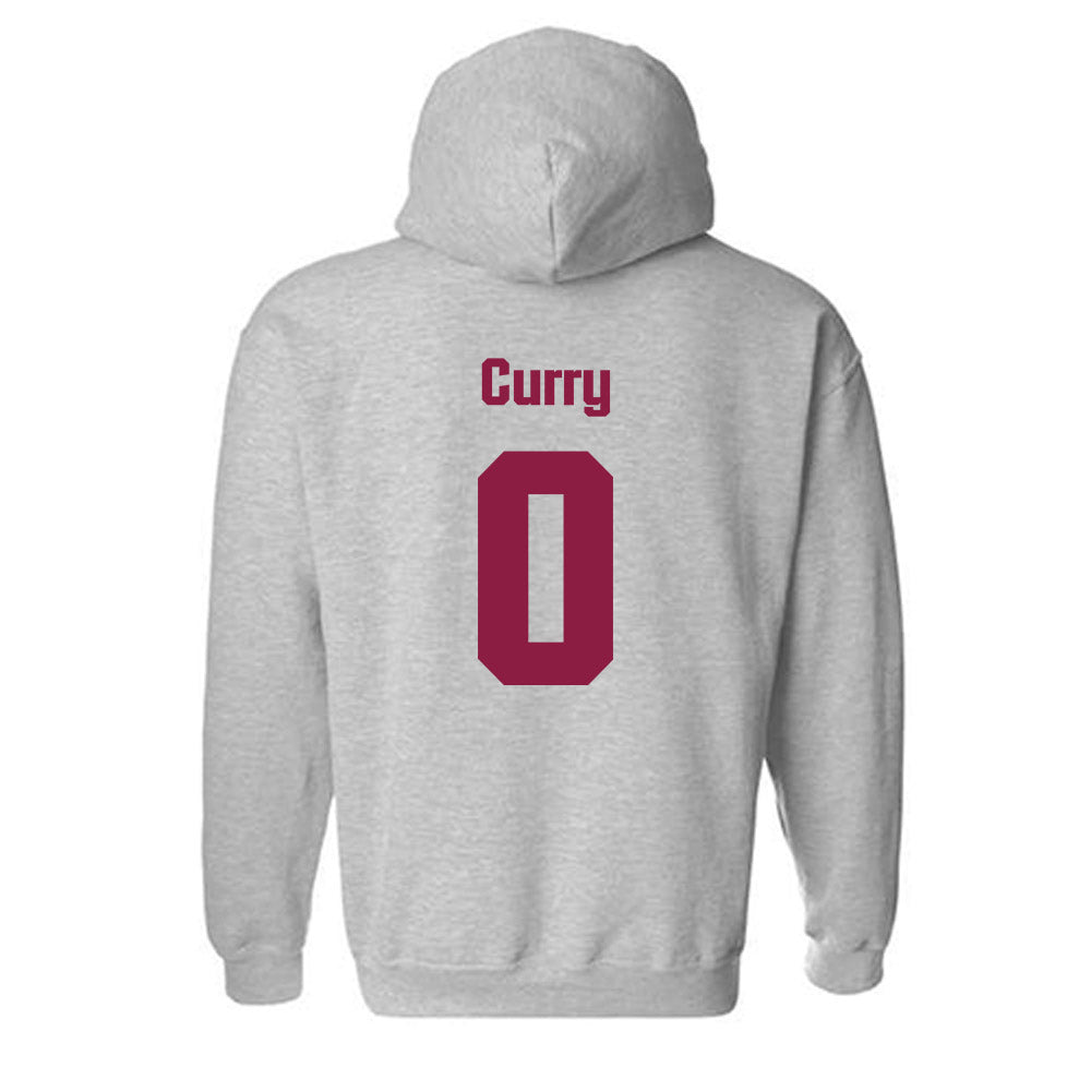 Virginia Tech - NCAA Men's Basketball : Jaylen Curry - Fashion Shersey Hooded Sweatshirt-1