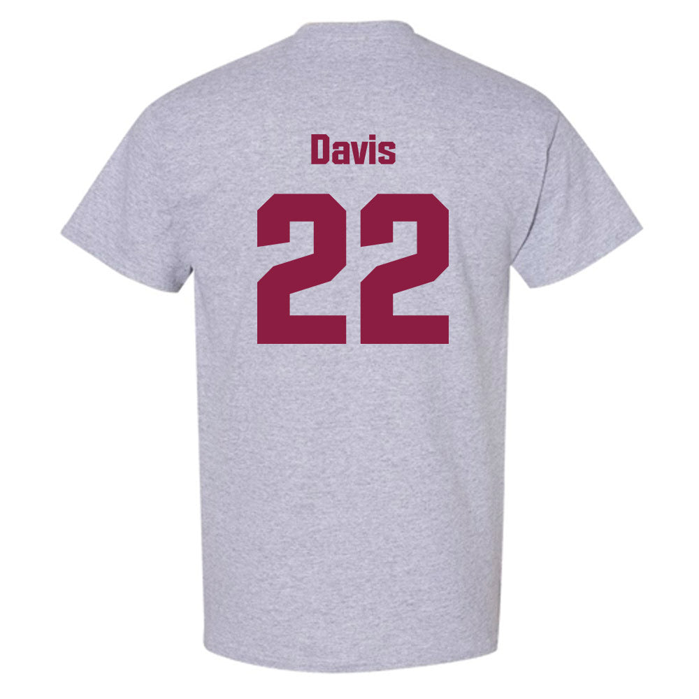 Virginia Tech - NCAA Men's Basketball : Solomon Davis - Fashion Shersey T-Shirt-1