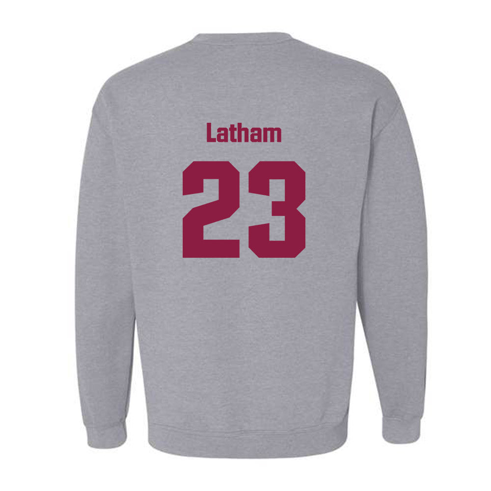 Virginia Tech - NCAA Women's Basketball : Alyssa Latham - Fashion Shersey Crewneck Sweatshirt-1
