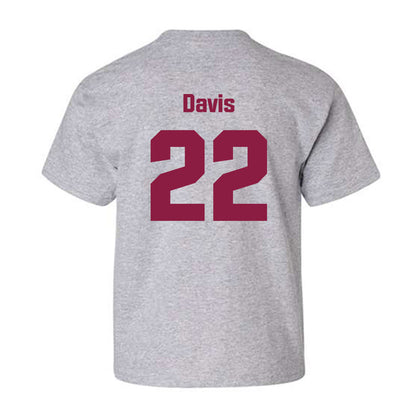 Virginia Tech - NCAA Men's Basketball : Solomon Davis - Fashion Shersey Youth T-Shirt-1