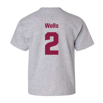 Virginia Tech - NCAA Women's Basketball : Leila Wells - Fashion Shersey Youth T-Shirt-1