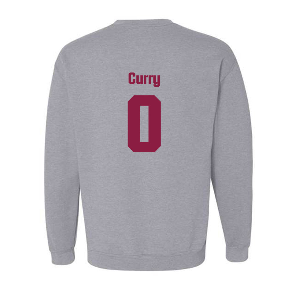 Virginia Tech - NCAA Men's Basketball : Jaylen Curry - Fashion Shersey Crewneck Sweatshirt-1