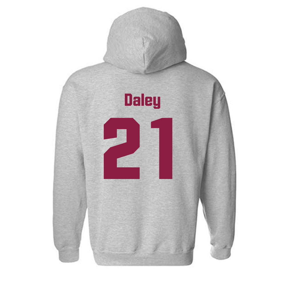 Virginia Tech - NCAA Women's Basketball : Melannie Daley - Fashion Shersey Hooded Sweatshirt-1