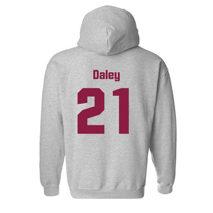 Virginia Tech - NCAA Women's Basketball : Melannie Daley - Fashion Shersey Hooded Sweatshirt-1