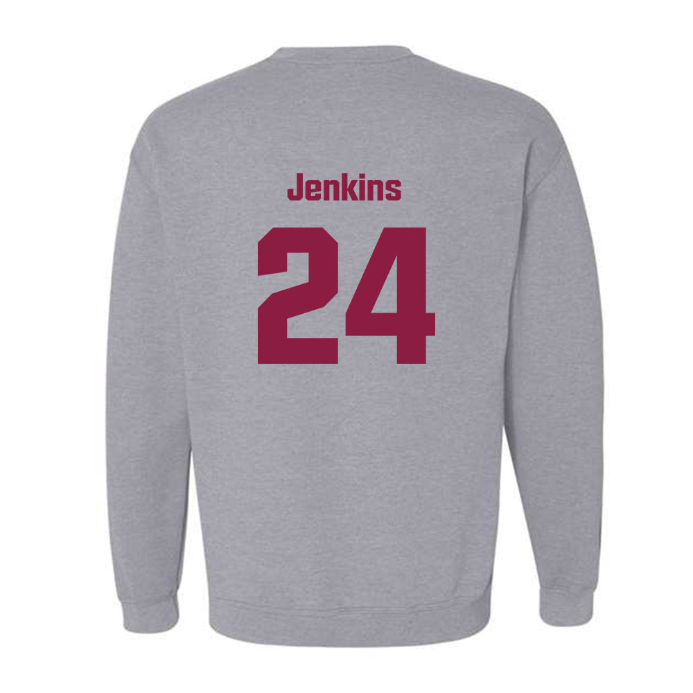 Virginia Tech - NCAA Women's Basketball : Amani Jenkins - Fashion Shersey Crewneck Sweatshirt-1