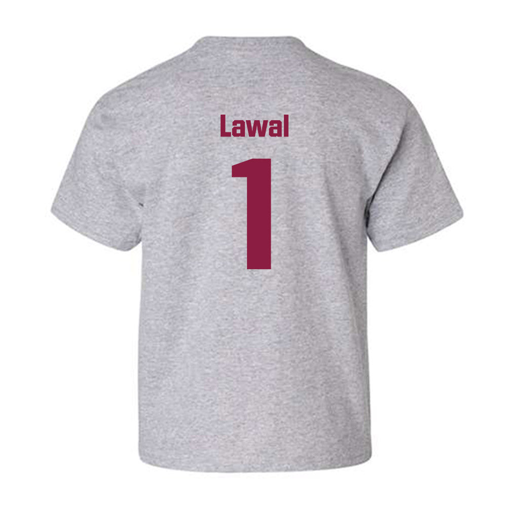 Virginia Tech - NCAA Men's Basketball : Tobi Lawal - Fashion Shersey Youth T-Shirt-1