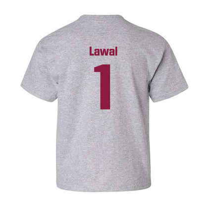 Virginia Tech - NCAA Men's Basketball : Tobi Lawal - Fashion Shersey Youth T-Shirt-1