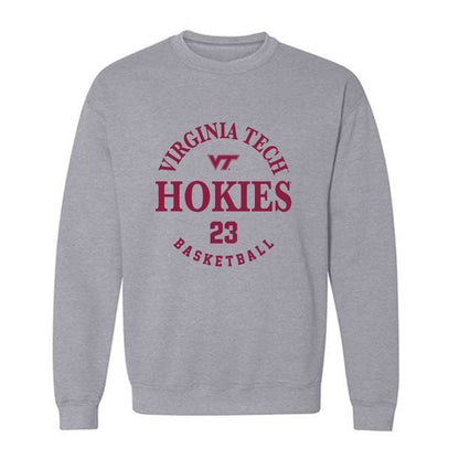 Virginia Tech - NCAA Women's Basketball : Alyssa Latham - Fashion Shersey Crewneck Sweatshirt-0