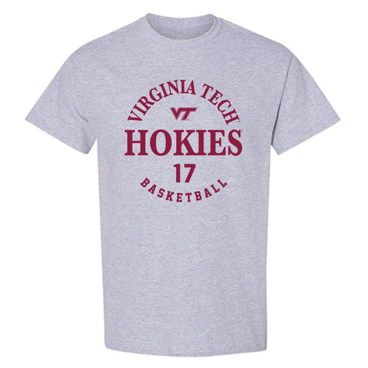 Virginia Tech - NCAA Men's Basketball : Neoklis Avdalas - Fashion Shersey T-Shirt-0