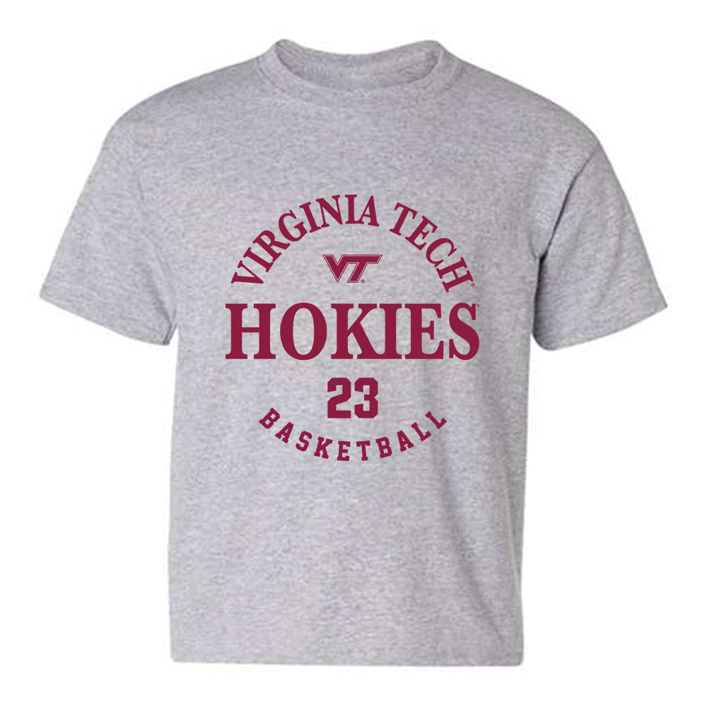 Virginia Tech - NCAA Women's Basketball : Alyssa Latham - Fashion Shersey Youth T-Shirt-0