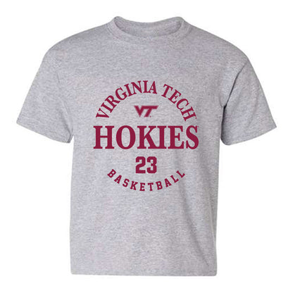 Virginia Tech - NCAA Women's Basketball : Alyssa Latham - Fashion Shersey Youth T-Shirt-0