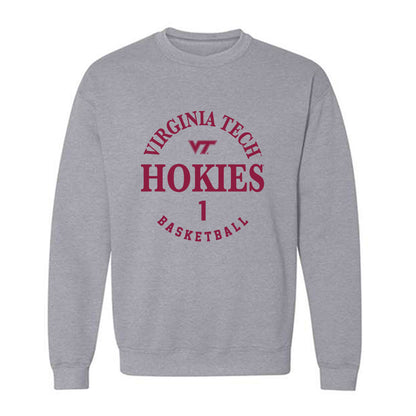 Virginia Tech - NCAA Women's Basketball : Carleigh Wenzel - Fashion Shersey Crewneck Sweatshirt-0