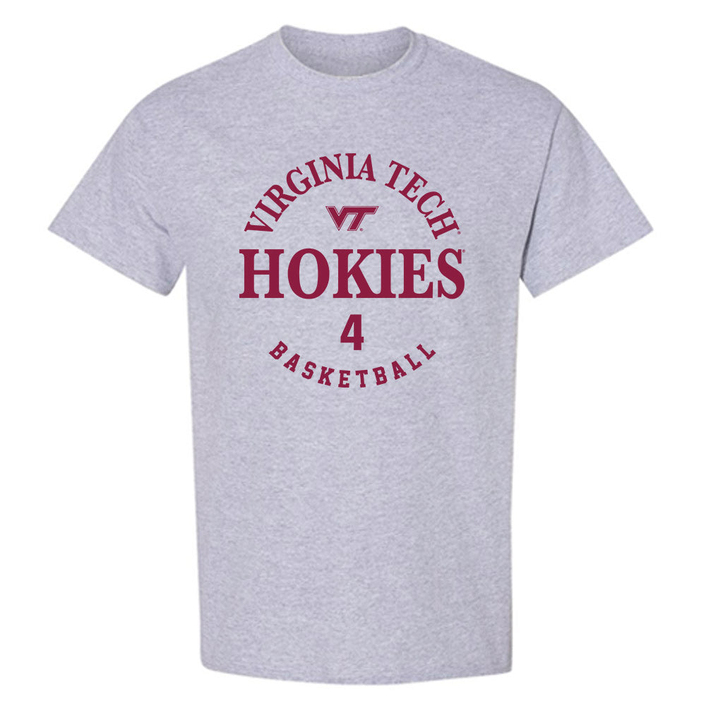 Virginia Tech - NCAA Women's Basketball : Natalee Goff - Fashion Shersey T-Shirt-0