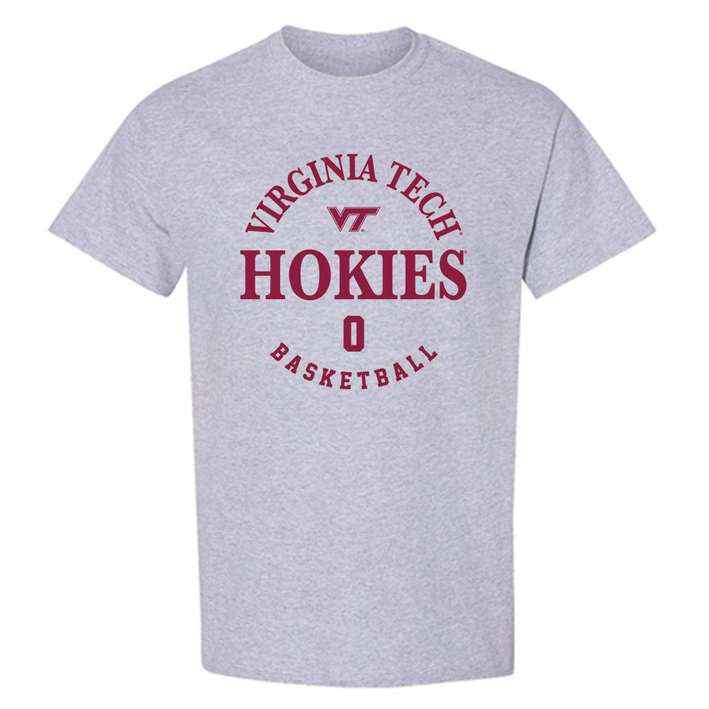Virginia Tech - NCAA Men's Basketball : Jaylen Curry - Fashion Shersey T-Shirt-0