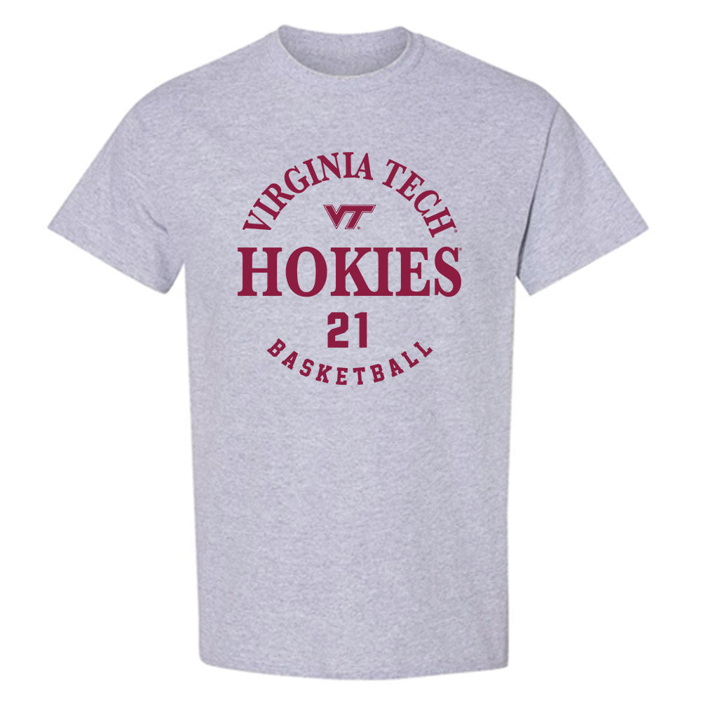Virginia Tech - NCAA Women's Basketball : Melannie Daley - Fashion Shersey T-Shirt-0