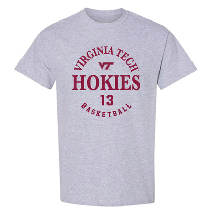 Virginia Tech - NCAA Men's Basketball : Amani Hansberry - Fashion Shersey T-Shirt-0