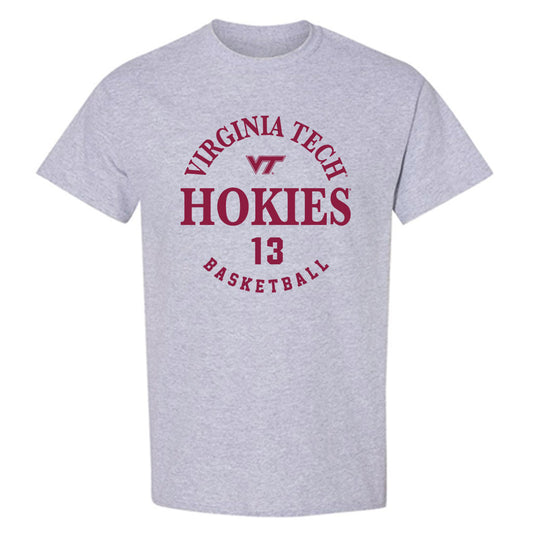 Virginia Tech - NCAA Men's Basketball : Amani Hansberry - Fashion Shersey T-Shirt-0