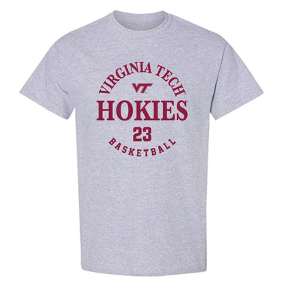 Virginia Tech - NCAA Women's Basketball : Alyssa Latham - Fashion Shersey T-Shirt-0