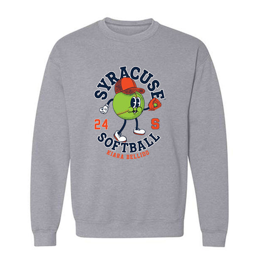 Syracuse - NCAA Softball : Kiara Bellido - Fashion Shersey Crewneck Sweatshirt-0