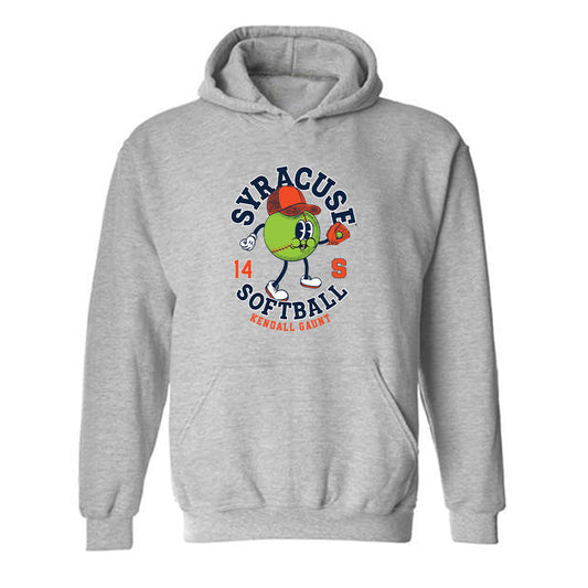 Syracuse - NCAA Softball : Kendall Gaunt - Fashion Shersey Hooded Sweatshirt-0