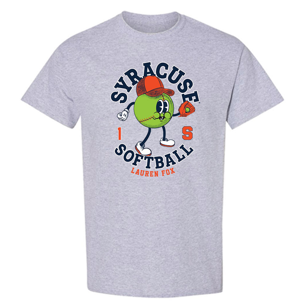 Syracuse - NCAA Softball : Lauren Fox - Fashion Shersey T-Shirt-0