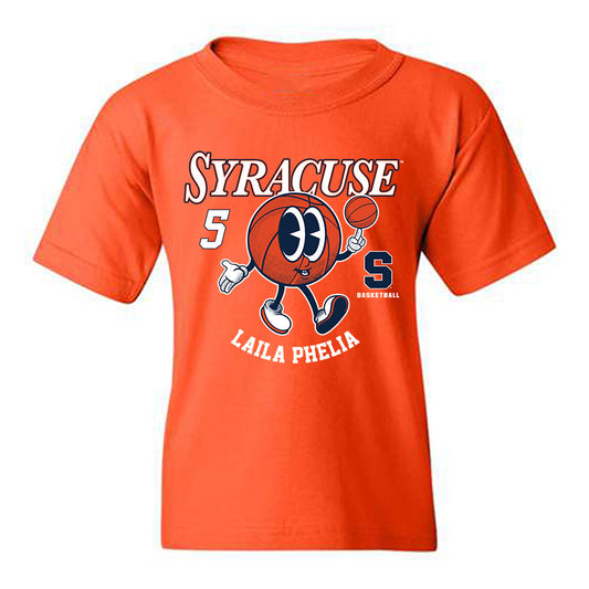 Syracuse - NCAA Women's Basketball : Laila Phelia - Fashion Shersey Youth T-Shirt-0