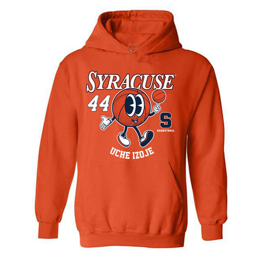 Syracuse - NCAA Women's Basketball : Uche Izoje - Fashion Shersey Hooded Sweatshirt-0