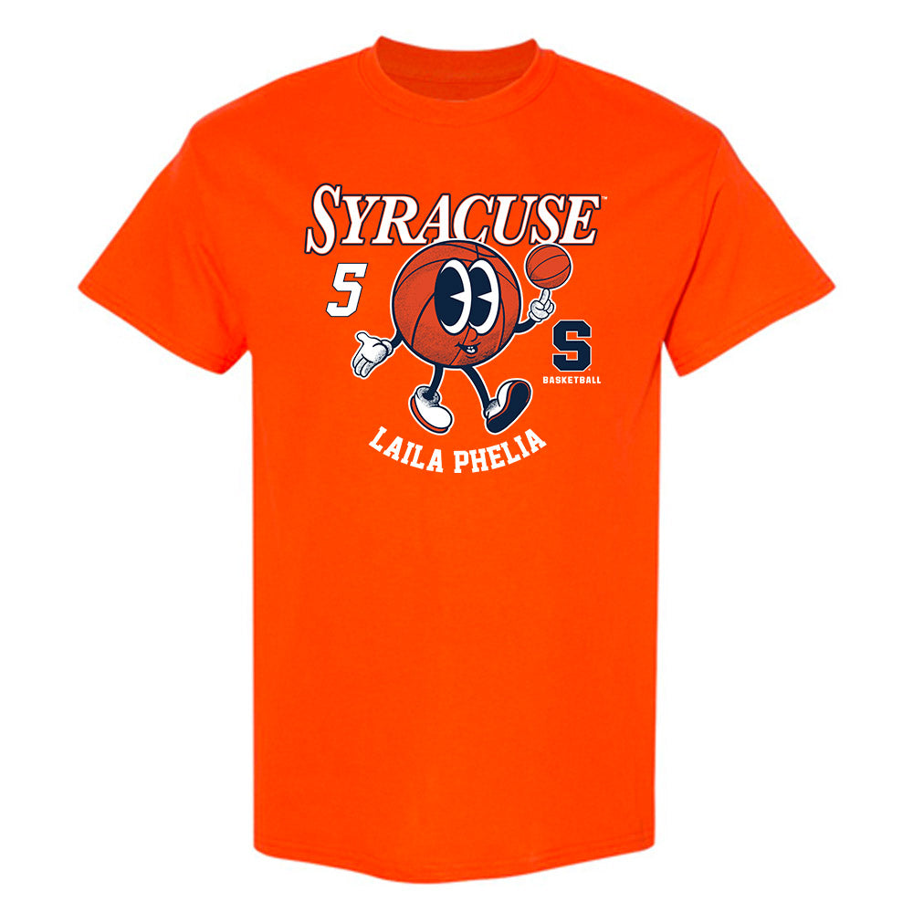Syracuse - NCAA Women's Basketball : Laila Phelia - Fashion Shersey T-Shirt-0