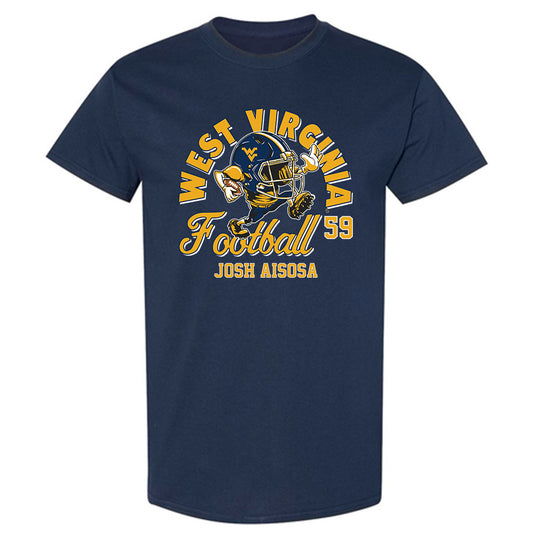 West Virginia - NCAA Football : Josh Aisosa - Fashion Shersey T-Shirt-0
