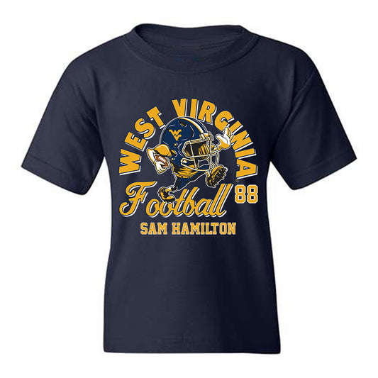 West Virginia - NCAA Football : Sam Hamilton - Fashion Shersey Youth T-Shirt-0