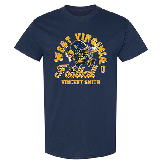 West Virginia - NCAA Football : Vincent Smith - Fashion Shersey T-Shirt-0