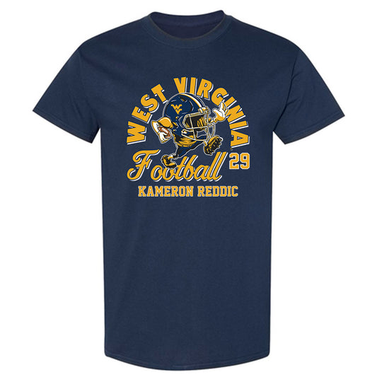 West Virginia - NCAA Football : Kameron Reddic - Fashion Shersey T-Shirt-0