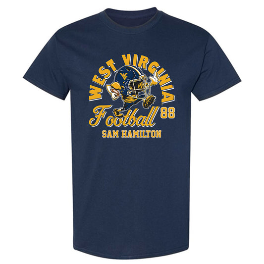West Virginia - NCAA Football : Sam Hamilton - Fashion Shersey T-Shirt-0