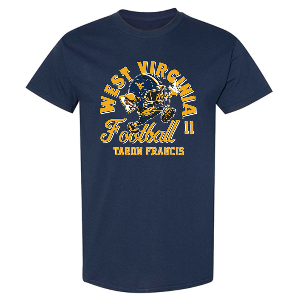 West Virginia - NCAA Football : TaRon Francis - Fashion Shersey T-Shirt-0