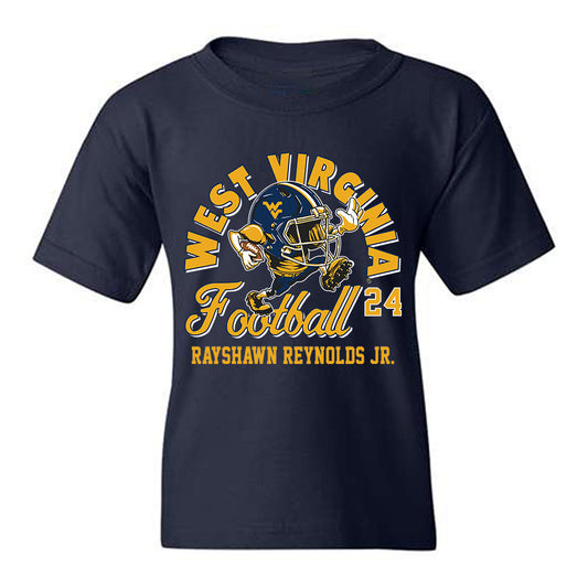 West Virginia - NCAA Football : Rayshawn Reynolds Jr. - Fashion Shersey Youth T-Shirt-0