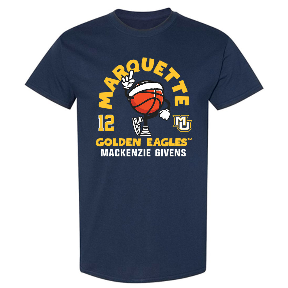 Marquette - NCAA Women's Basketball : Mackenzie Givens - Fashion Shersey T-Shirt-0