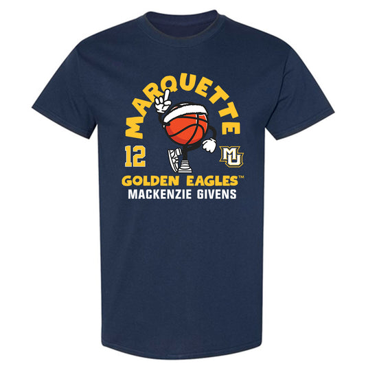 Marquette - NCAA Women's Basketball : Mackenzie Givens - Fashion Shersey T-Shirt-0
