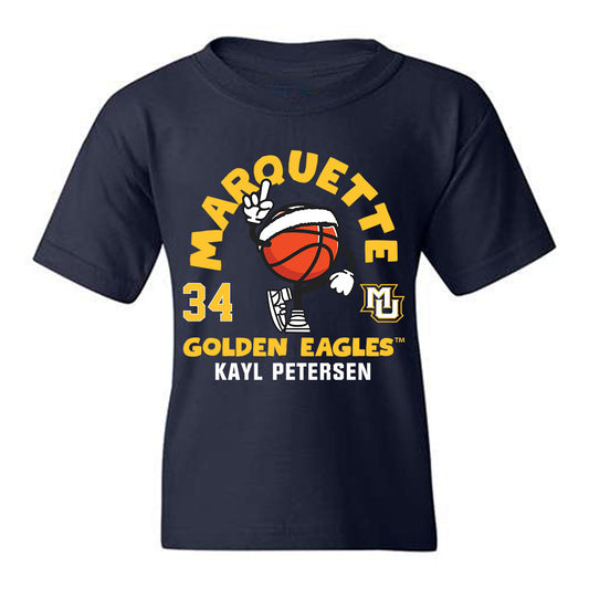 Marquette - NCAA Women's Basketball : Kayl Petersen - Fashion Shersey Youth T-Shirt-0
