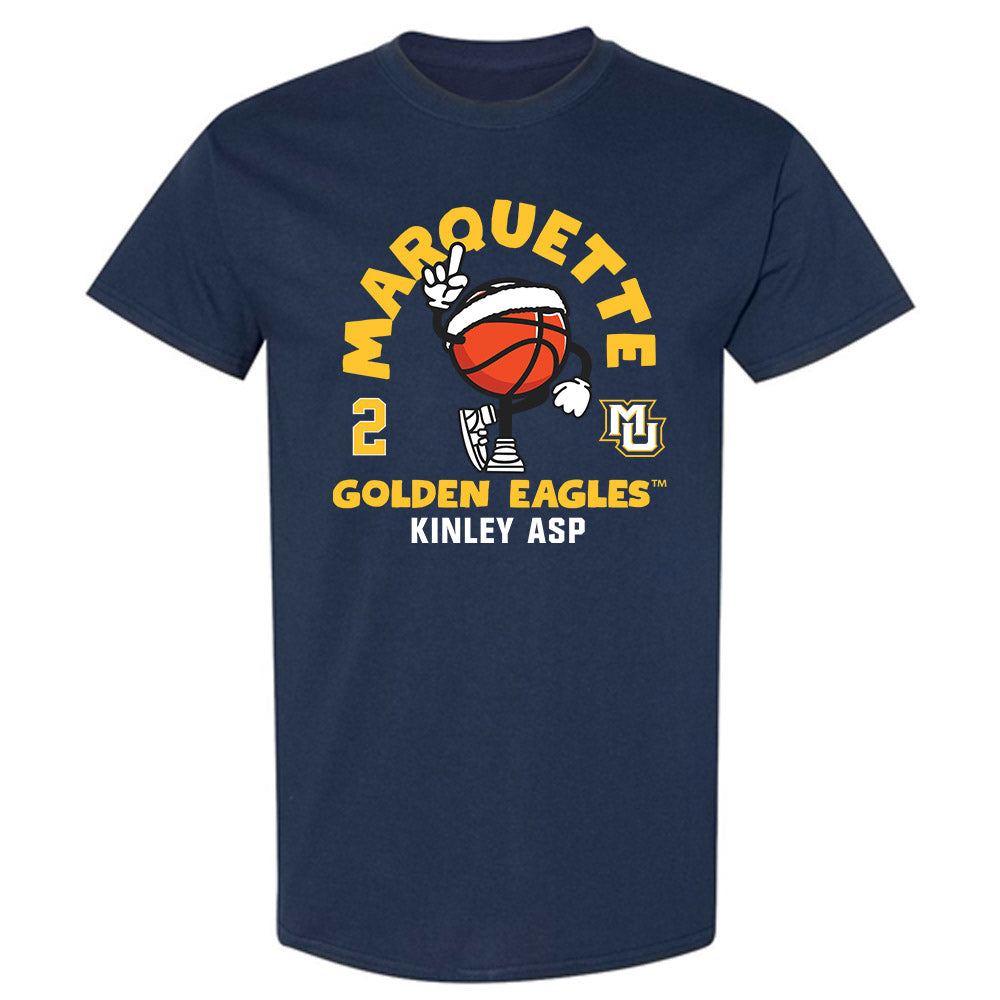 Marquette - NCAA Women's Basketball : Kinley Asp - Fashion Shersey T-Shirt-0