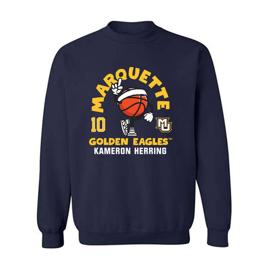 Marquette - NCAA Women's Basketball : Kameron Herring - Fashion Shersey Crewneck Sweatshirt-0