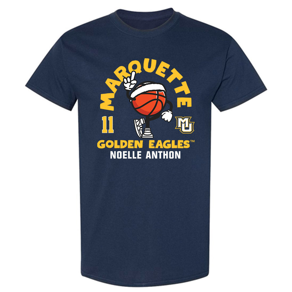 Marquette - NCAA Women's Basketball : Noelle Anthon - Fashion Shersey T-Shirt-0