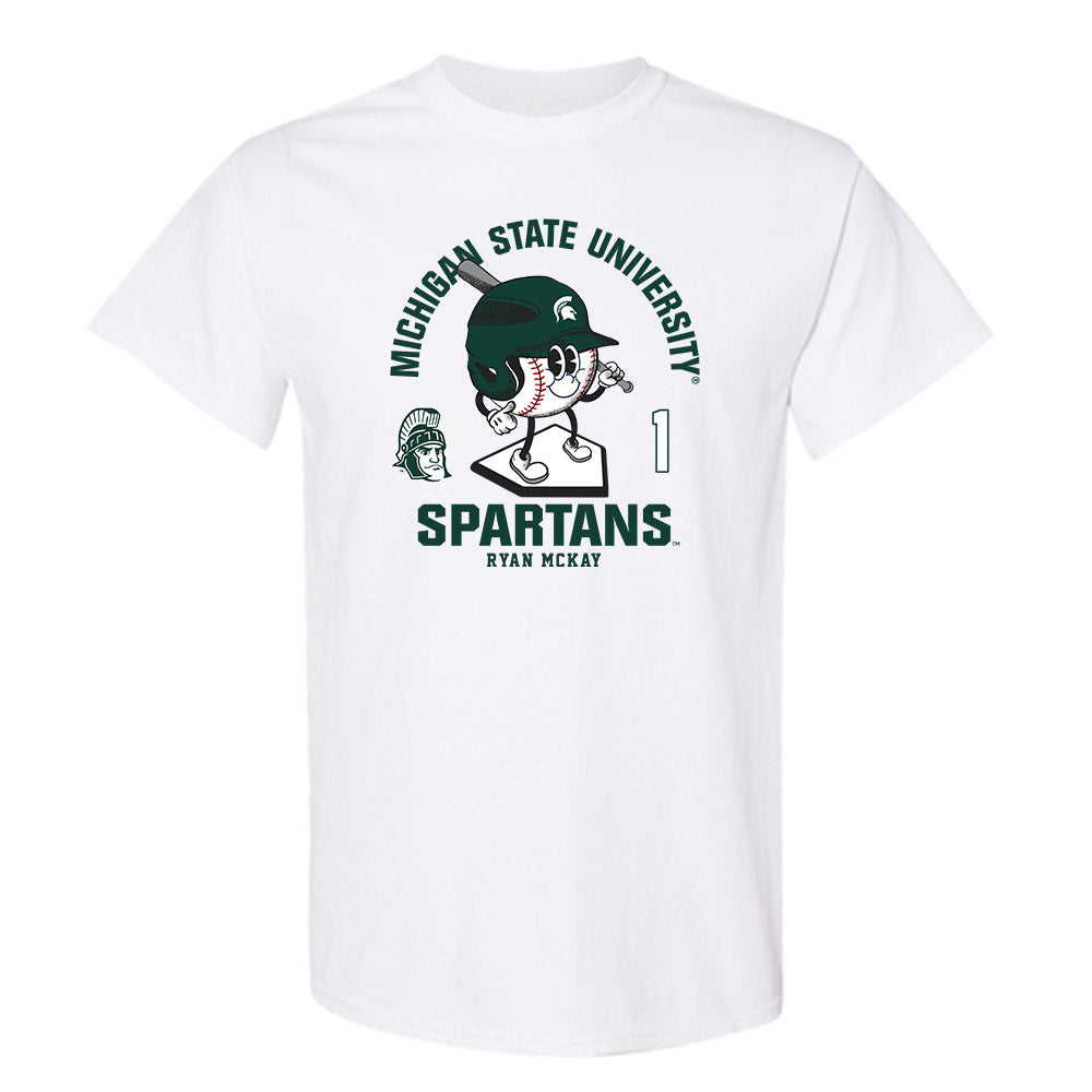 Michigan State - NCAA Baseball : Ryan McKay - T-Shirt-0