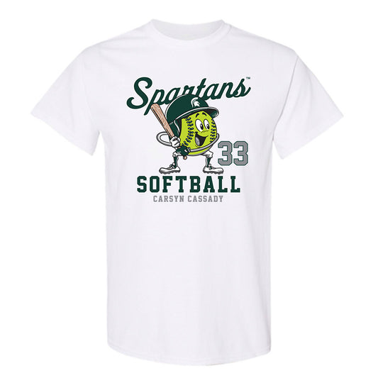 Michigan State - NCAA Softball : Carsyn Cassady - Fashion Shersey T-Shirt-0