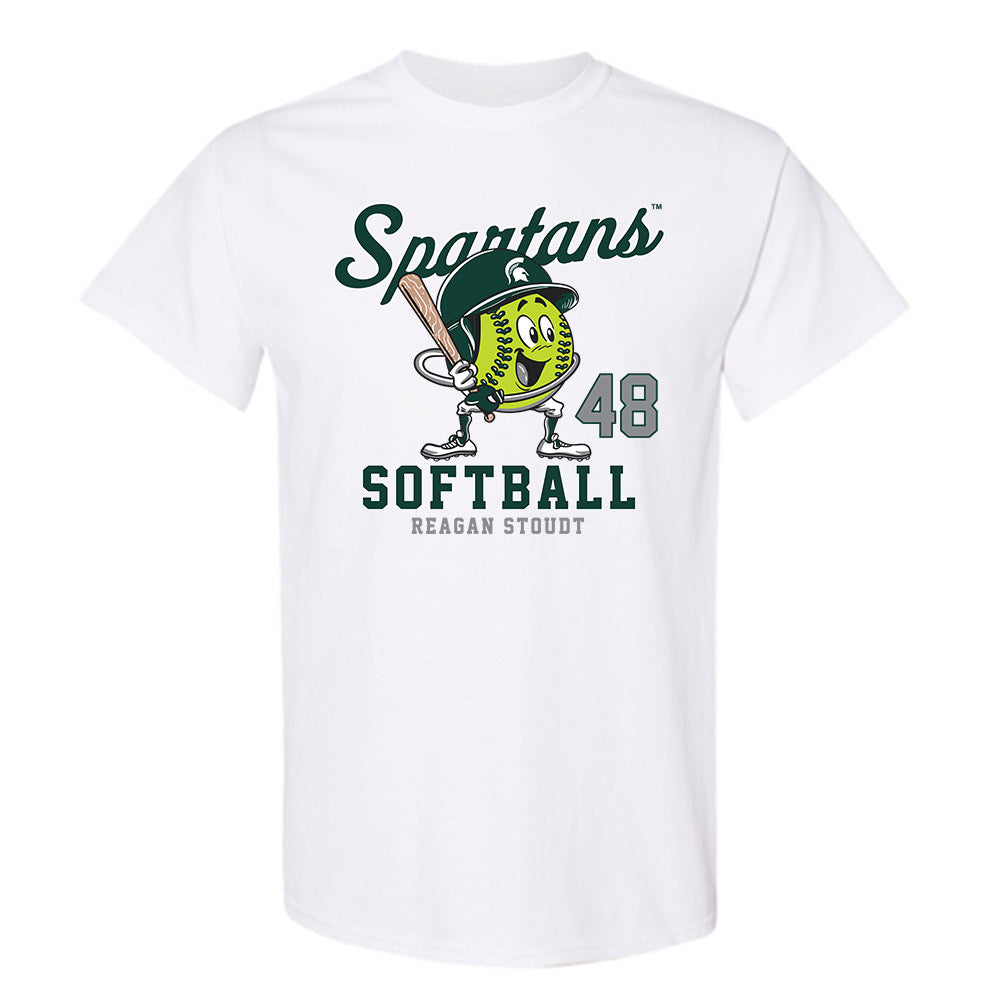 Michigan State - NCAA Softball : Reagan Stoudt - Fashion Shersey T-Shirt-0