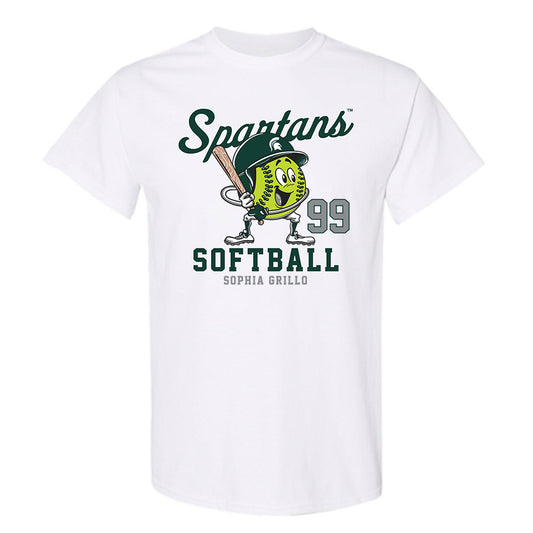 Michigan State - NCAA Softball : Sophia Grillo - Fashion Shersey T-Shirt-0